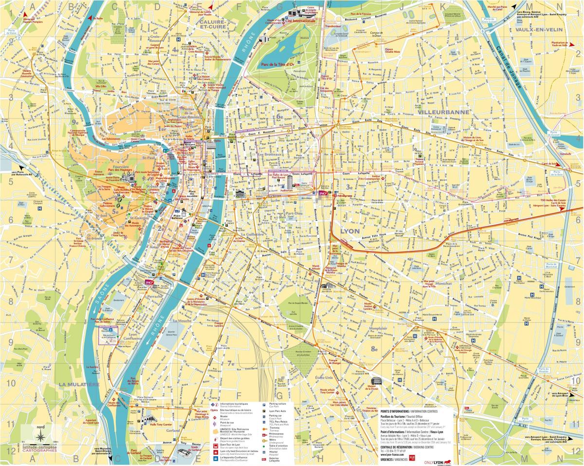 Lyon térkép pdf