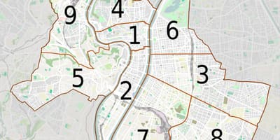 Térkép Lyon környéken