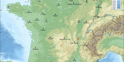 Térkép Lyon földrajzi